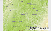 Physical Map of Jardim