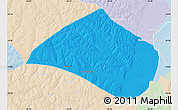 Political Map of Navirai, lighten