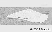Gray Panoramic Map of Navirai