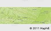 Physical Panoramic Map of Navirai