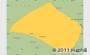 Savanna Style Simple Map of Navirai
