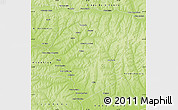 Physical Map of Nova Andradina