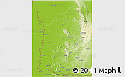Physical 3D Map of P. Murtinho