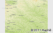 Physical Panoramic Map of Ribas do R.PARdo