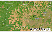 Satellite 3D Map of Luciara