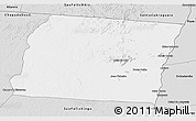 Silver Style 3D Map of Luciara
