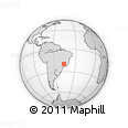 Outline Map of Bambui