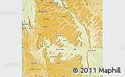 Physical Map of Buritis