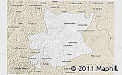 Classic Style 3D Map of Carlos Chagas