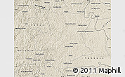Shaded Relief Map of Carlos Chagas