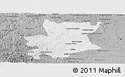 Gray Panoramic Map of Carlos Chagas