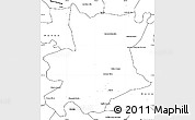 Blank Simple Map of Carlos Chagas
