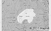 Gray Map of Cordisburgo