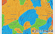 Political Map of Cordisburgo