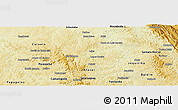 Physical Panoramic Map of Cordisburgo