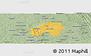 Savanna Style Panoramic Map of Cordisburgo