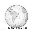 Outline Map of Delfinopolis