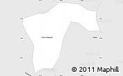 Silver Style Simple Map of Divinolandia D