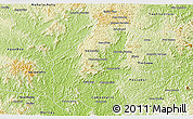 Physical 3D Map of Itambacuri