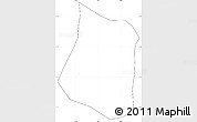 Blank Simple Map of Itumirim, cropped outside
