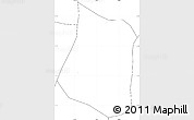 Blank Simple Map of Itumirim, no labels