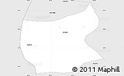 Silver Style Simple Map of Jacutinga