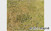 Satellite 3D Map of Mantena