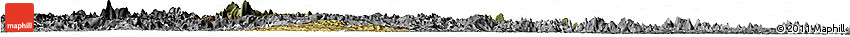 Satellite Horizon Map of Mantena, desaturated