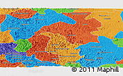 Political Panoramic Map of Mantena