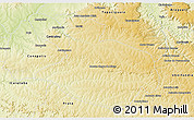 Physical 3D Map of Monte Alegre D