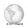 Outline Map of Montes Claros