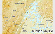 Physical 3D Map of Morada Nova Mina