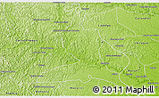 Physical 3D Map of Nanuque