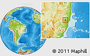 Physical Location Map of Nanuque