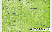 Physical Map of Nanuque