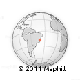 Outline Map of Nanuque