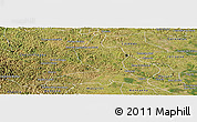 Satellite Panoramic Map of Nanuque