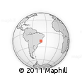 Outline Map of Nova Modica
