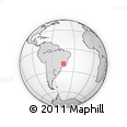 Outline Map of Onca De Pitangu