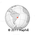 Outline Map of Pedralva