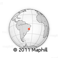 Outline Map of Rubim