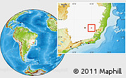 Physical Location Map of S.Jose D'goiaba, highlighted parent region