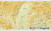 Physical Map of Salinas