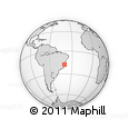 Outline Map of Serra D Aimores