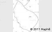 Blank Simple Map of Serra D Aimores