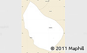 Classic Style Simple Map of Serra D Aimores