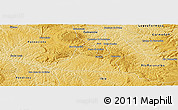 Physical Panoramic Map of Serra do Salitr