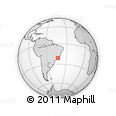 Outline Map of Tocantins