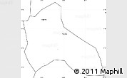 Blank Simple Map of Tocantins