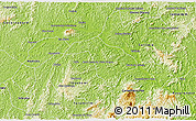 Physical 3D Map of Tumiritinga